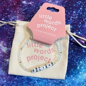 Little Words Project Believe Beaded Bracelet
